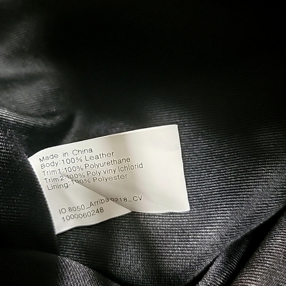 NWT THE SAK Collective Arriba Jungle Leather Tote Bag Black Cheetah Paint Look - Picture 12 of 12